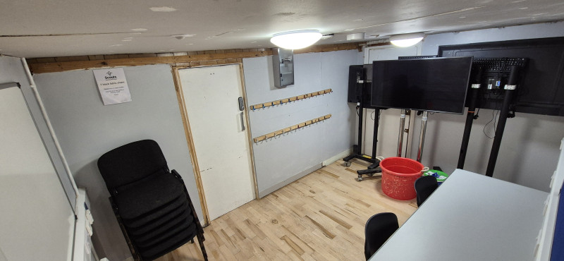 Meeting Room with Coat Hooks