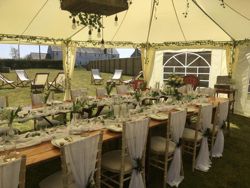Wedding in the garden