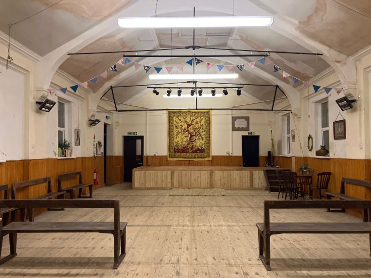 Main hall - with stage