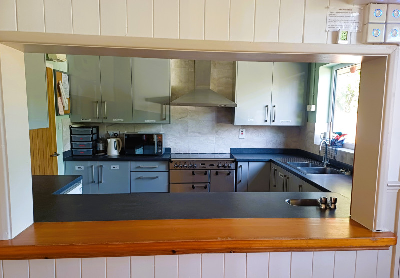 View of kitchen