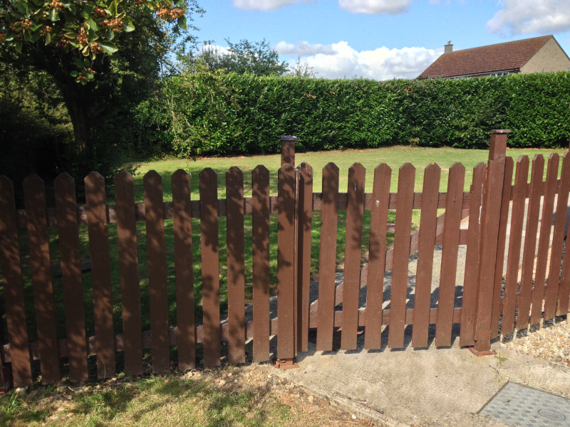 Ashill Village Hall Garden Gate