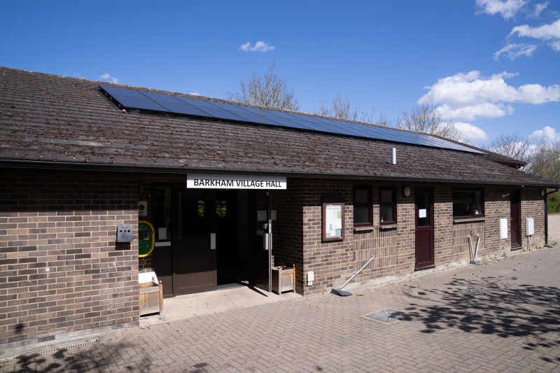 Barkham Village Hall - Solar Panels