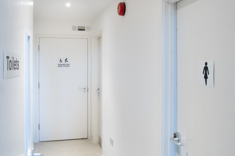 Separate Male & Female Toilets