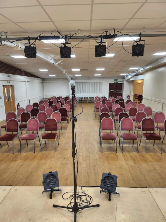 Main Hall - Seating up to 120 in auditorium layout