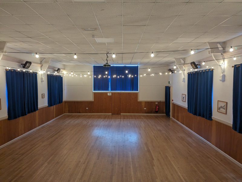 Main hall - taken from stage