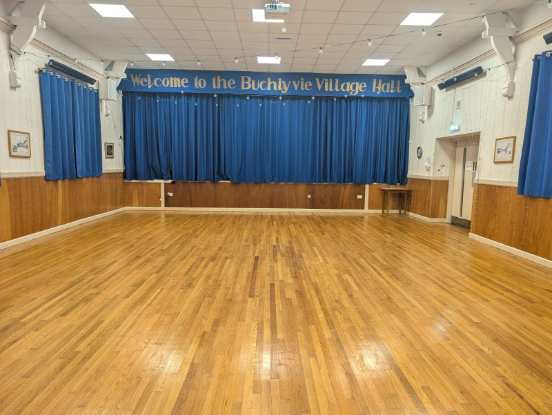 Main Hall facing stage