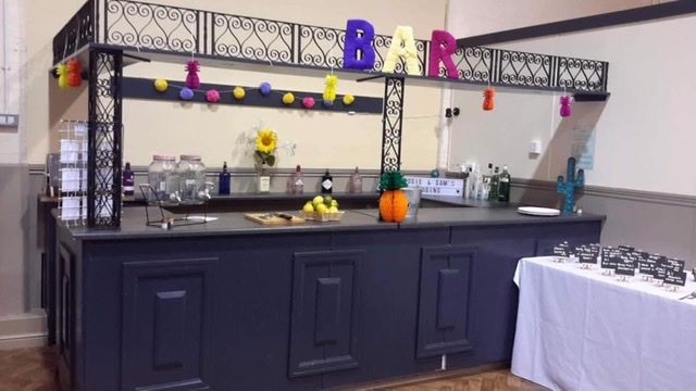 Bar in the main hall