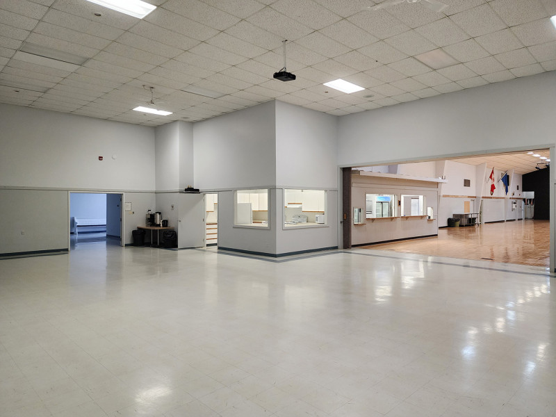 Both Halls Open