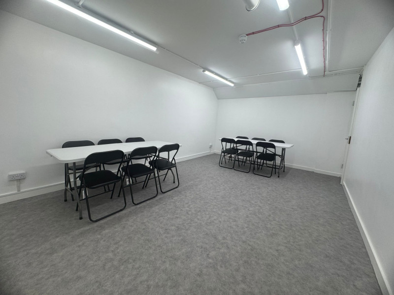 Smaller Hall with table and chairs