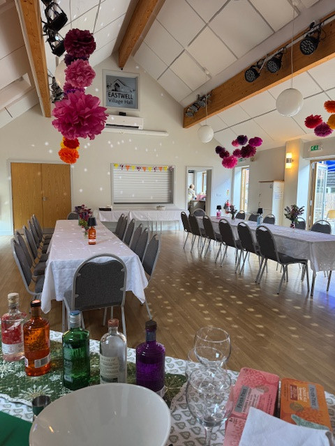 Main Hall Decorated for 10th Anniversary