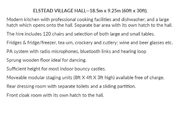 Elstead Village Hall