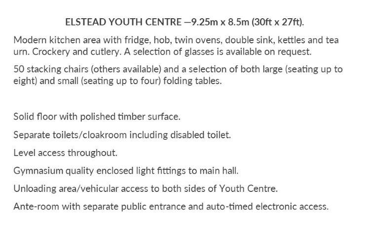 Elstead Youth Centre