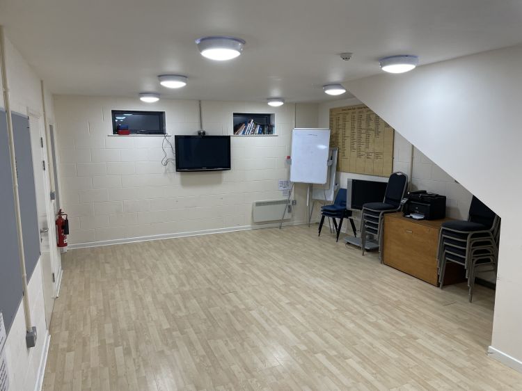 Downstairs room