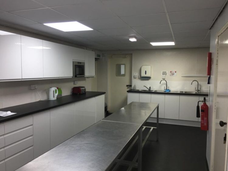 Kitchen with Range of Appliances