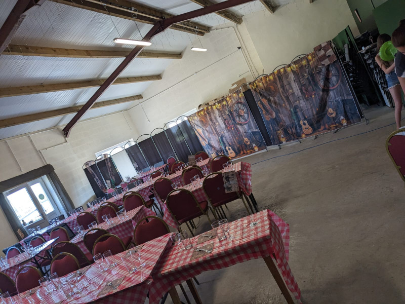 Pavilion inside