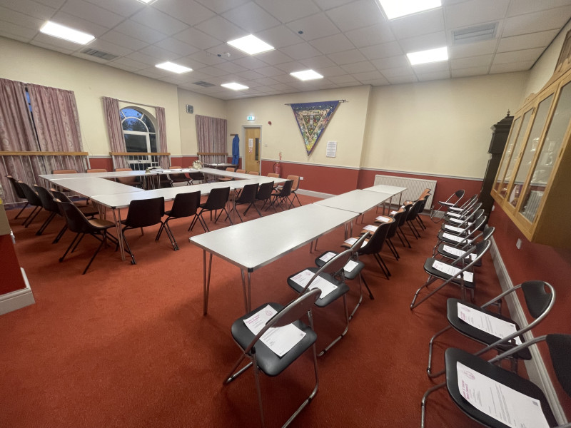 Example of Room Layout Council Chamber