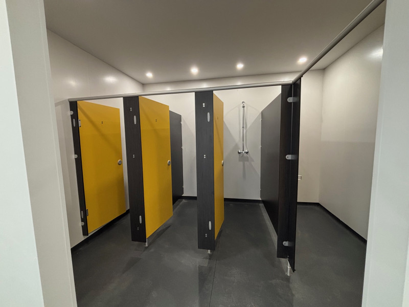 Home, Away & Officials showers