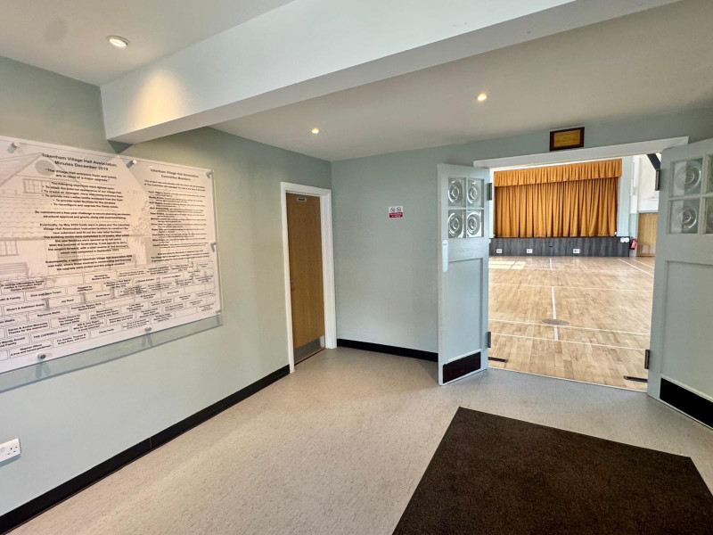 Lobby looking into hall