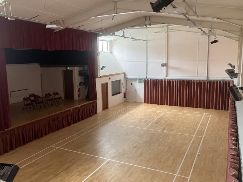 Main Hall with stage
