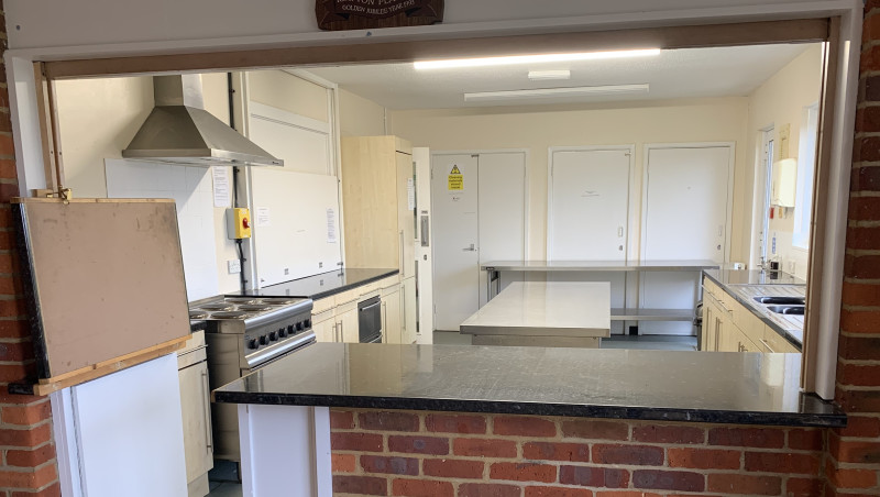 Kitchen as viewed from the Lounge