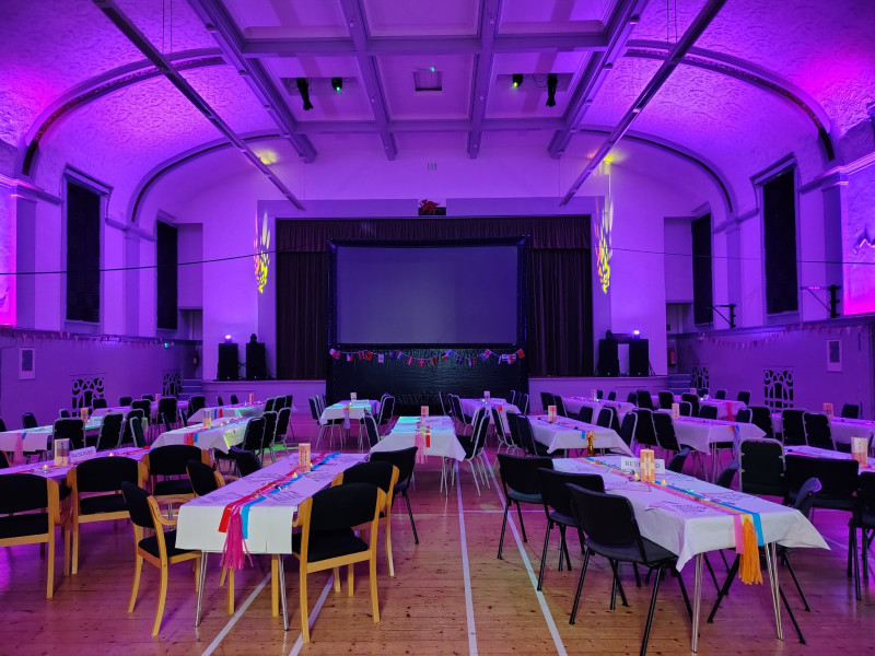 Main Hall - Cabaret Seating 150