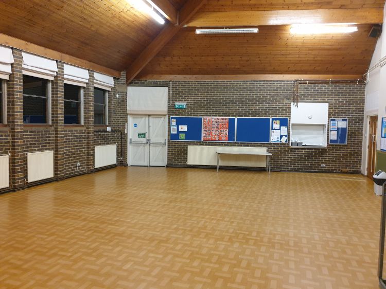 Main Hall - Capacity: 90 seated, or 160 unseated
