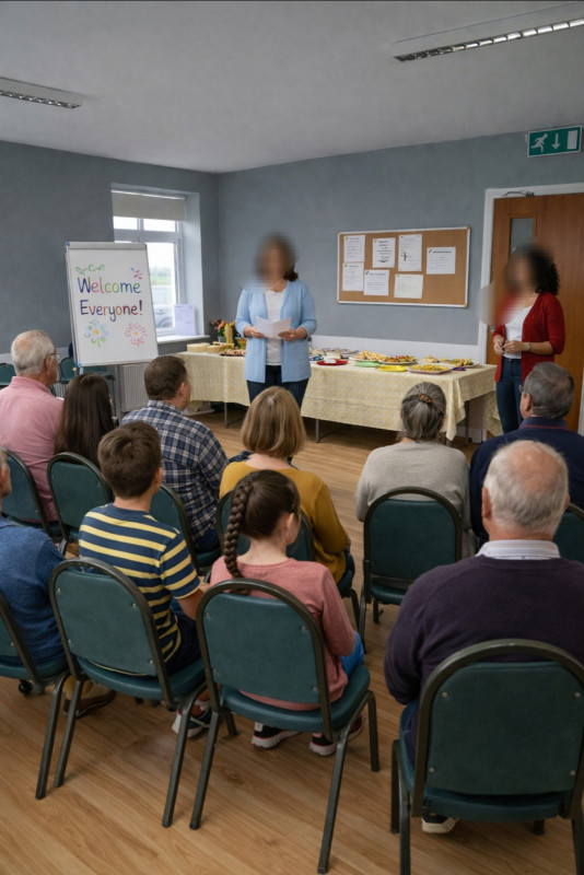 Meeting Room - on Ground Floor.  This space is suitable for 20-25 pax for meetings or small events.