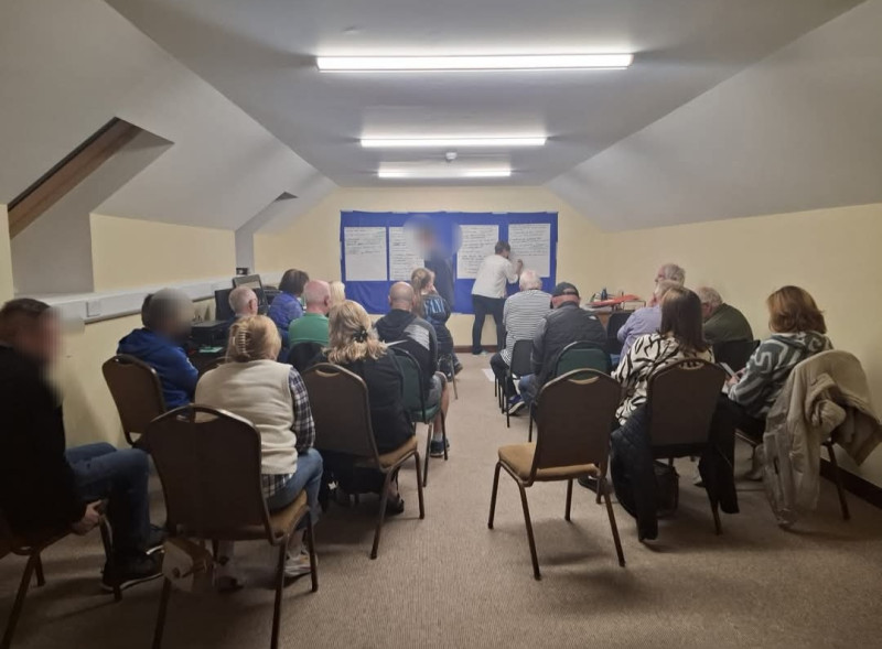 Meeting Room - on Second Floor.  This space is suitable for 20-25pax for meetings or small events.  It is accessed by stairs so unsuitable for groups with reduced mobility.