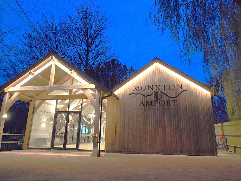 Hall Exterior at Dusk