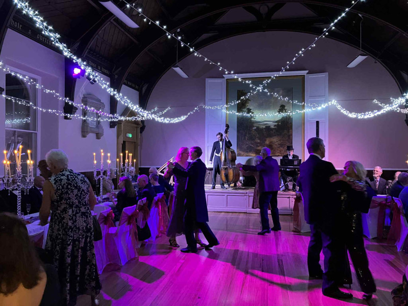 Upper Hall being used for LING's 2025 Gala Ball (Dinner Dance)