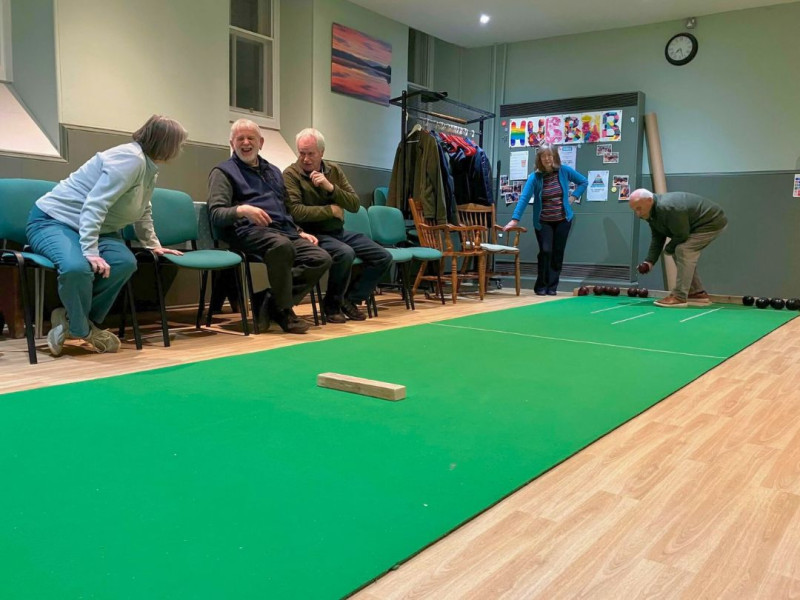 Lower Hall being used for LING's Sports Evening