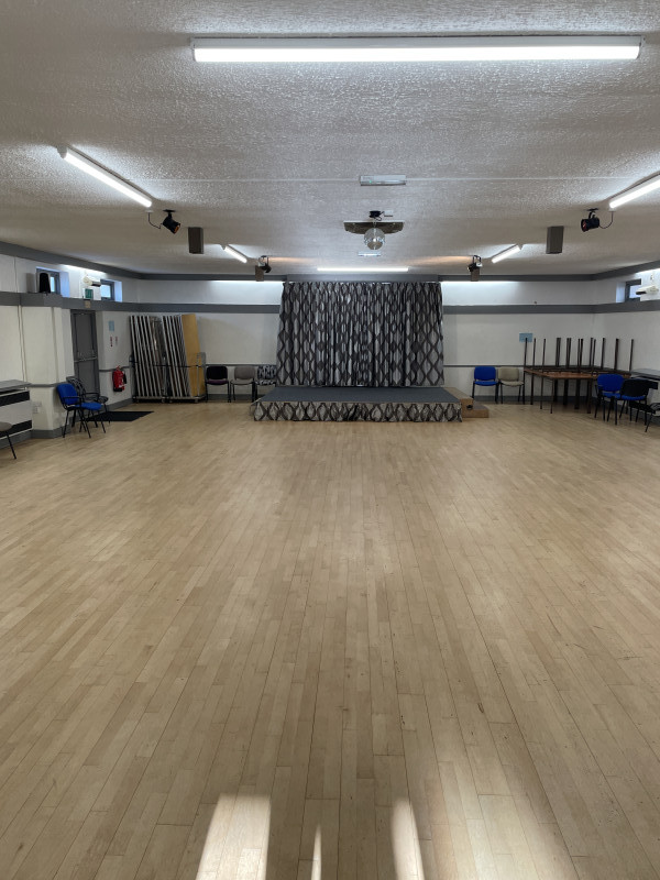 Main hall from entry door