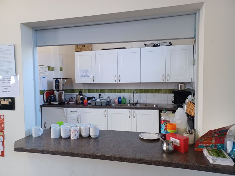 Kitchen with tea/coffee making facilities