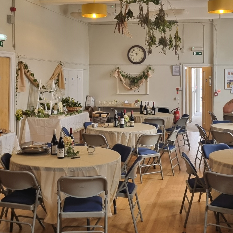 Setup for a Wedding