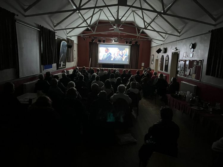 Hall in use