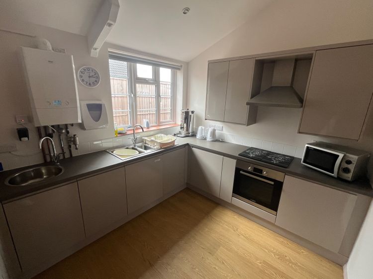 Fully equipped modern kitchen