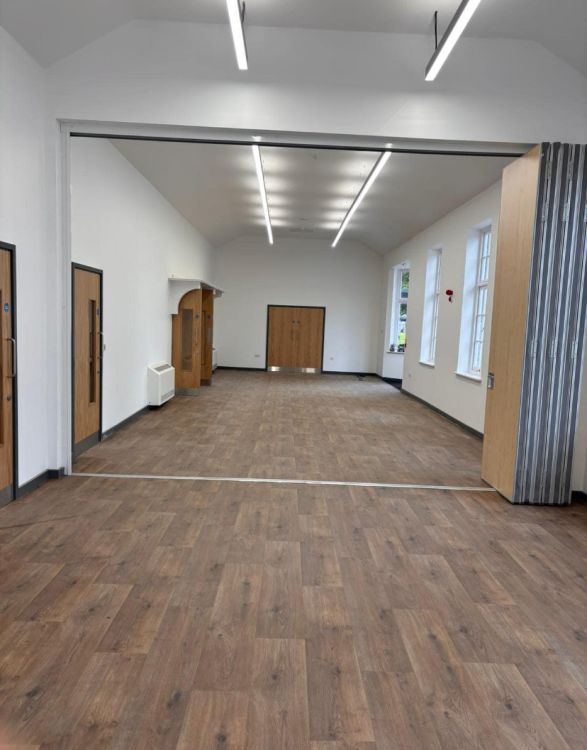 Parkin Room (divider would be closed) - 12.6m x 5.1m (max capacity 60)
