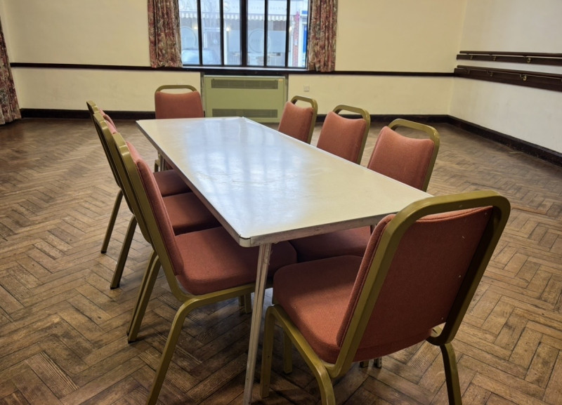 Table set up example