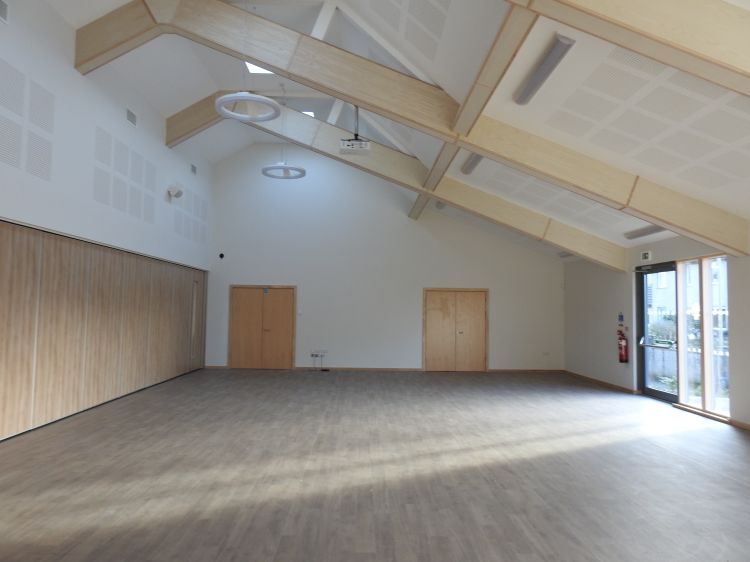 Main Hall with Storage Access