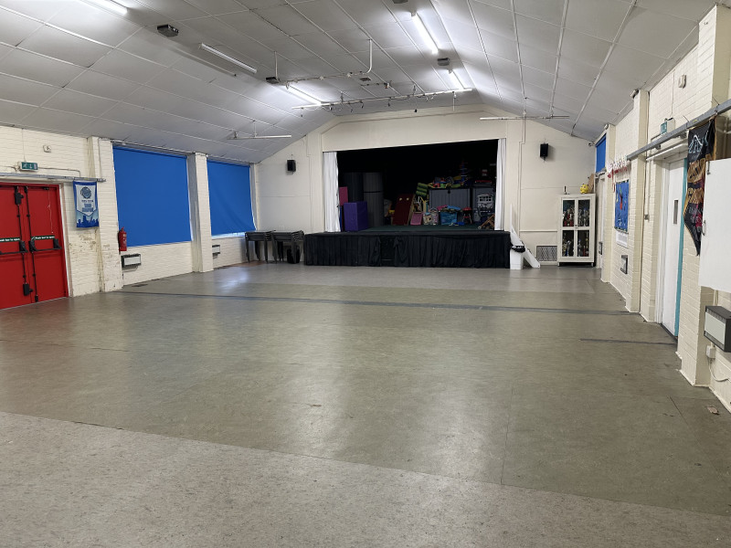 Lindo Hall with Stage