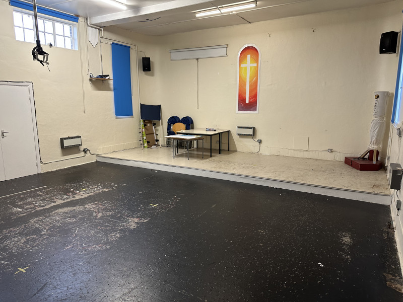 Dickenson (Small) Hall with Raised Platform