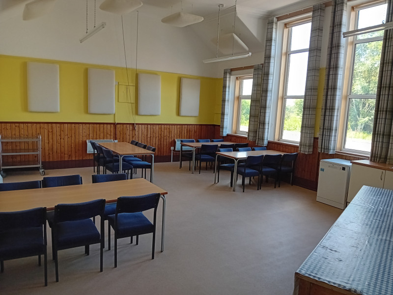 Kitchen seating area