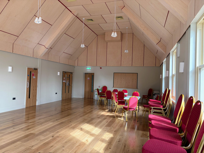 Inside Hall View 2 - Standing 90