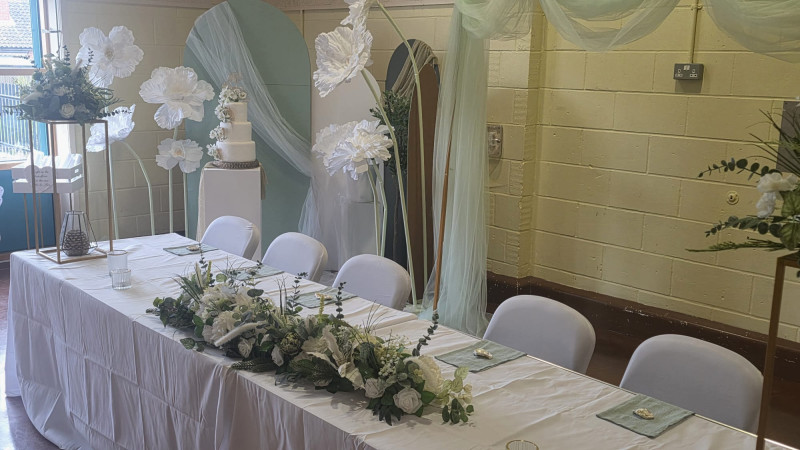 Wedding set up