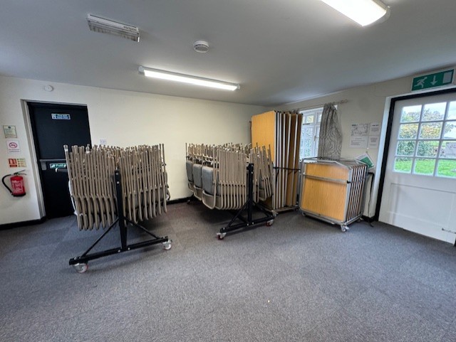 Meeting Room Table & Chair Storage Area