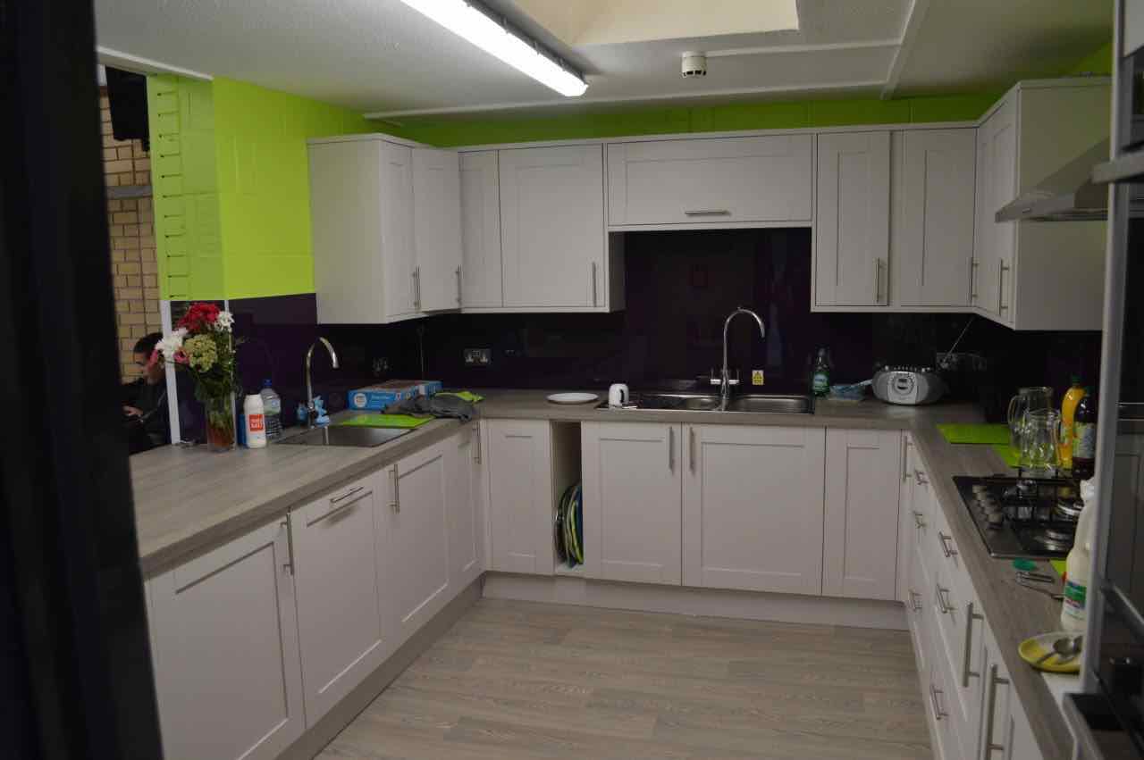 Newly refurbished kitchen