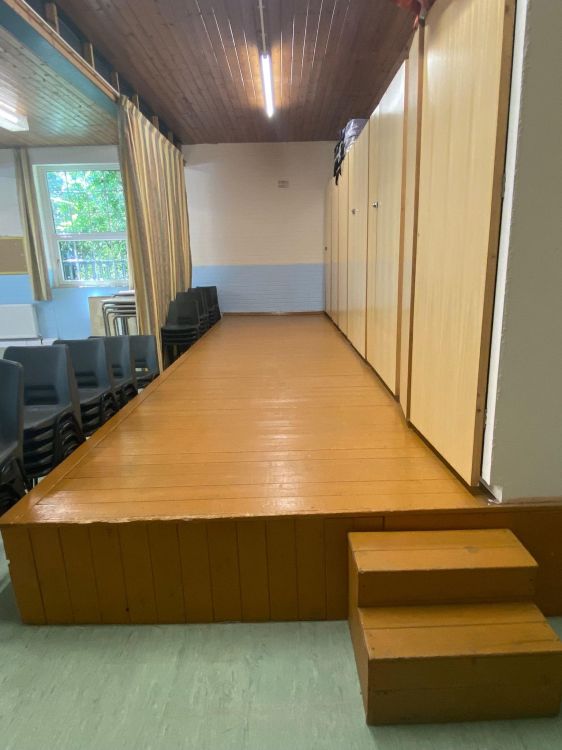 Stage area