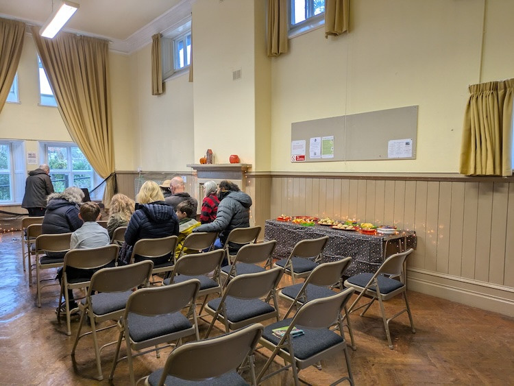 Main room with seating