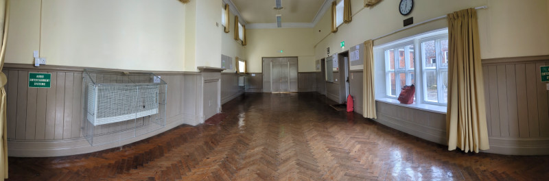 Panoramic view of main room