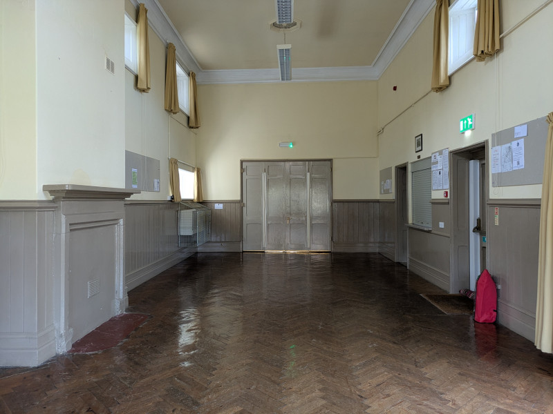 Main room looking southwest